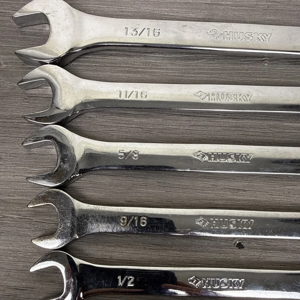 HUSKY TOOLS 7-piece 12-point SAE Combination wrench set 1/2